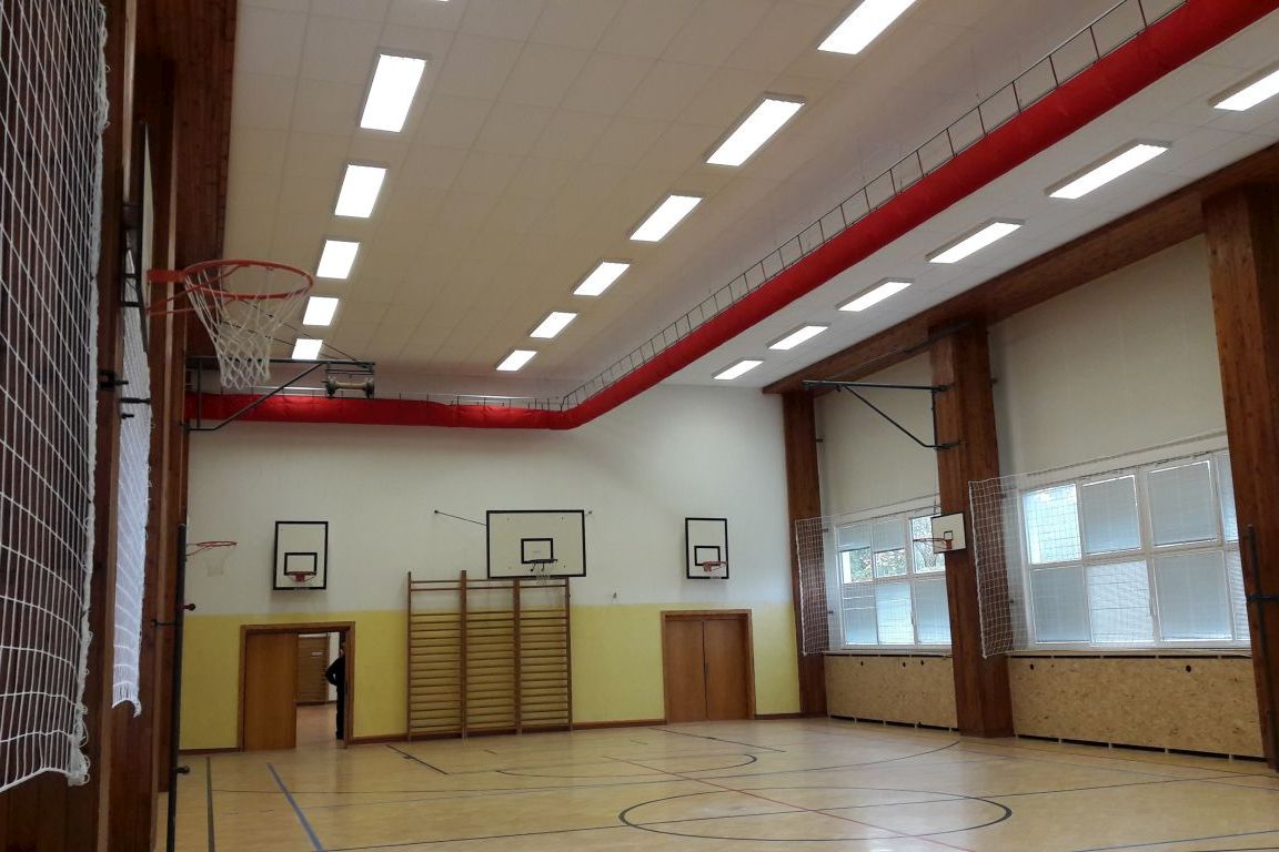 Stavební úpravy tělocvičny ZŠ Neštěmická